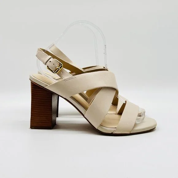 Cole Haan Shoes Cole Haan Sandals Womens 8 Ivory Bone Strappy